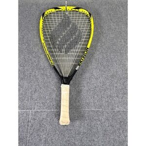 Ektelon Power Freak Racquetball Racket Yellow Black Oversize 105 16x18 Grip SS